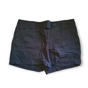 New York & Company Black Khaki Shorts SIze 12